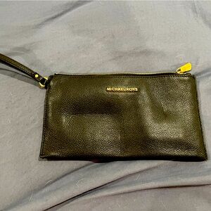Black Michael Kors wristlet